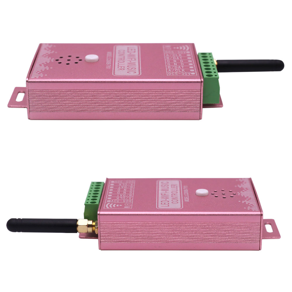 DC5-30V Tuya Wifi Music LED SPI Controller For Addressable RGB&RGBW LED Strips LC2000B-TY01 DC5-30V Tuya Wifi Music LED SPI Controller For Addressable RGB&RGBW LED Strips LC2000B-TY01